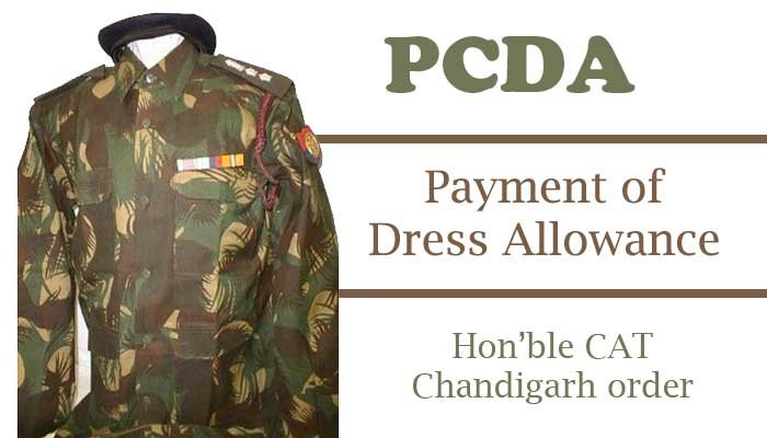 Payment of Dress Allowance