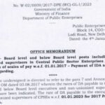 37.2% DA from 1.1.2023 for CPSE Employees